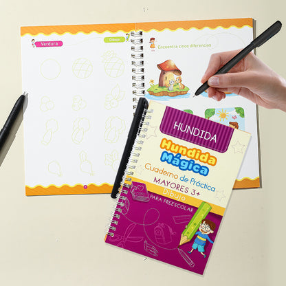Grooved Handwriting Practice Books for Kids