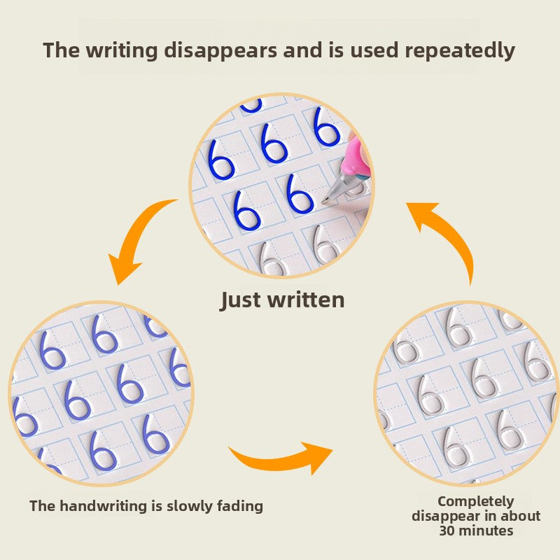 Grooved Handwriting Practice Books for Kids