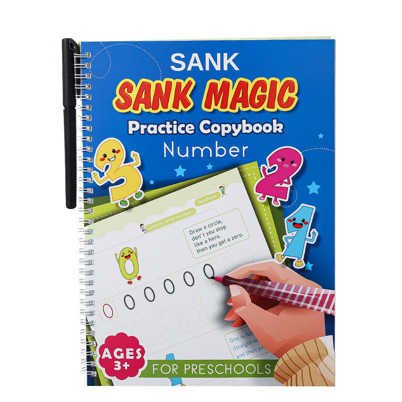 Grooved Handwriting Practice Books for Kids