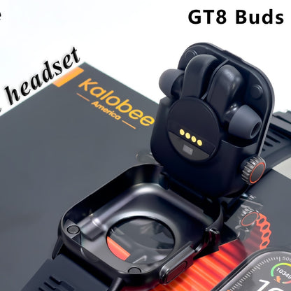 GT8BUDS Smart Watch with Bluetooth Headset