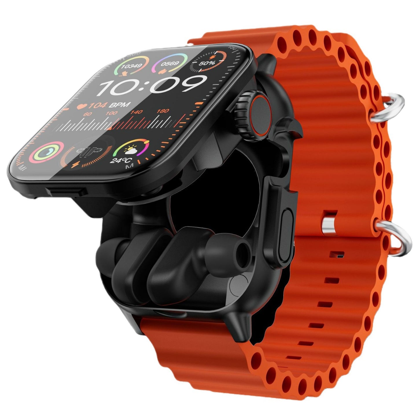 GT8BUDS Smart Watch with Bluetooth Headset