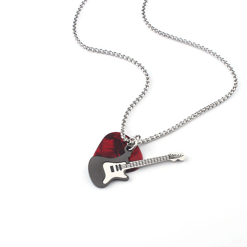 Guitar Pick Necklace Pendant