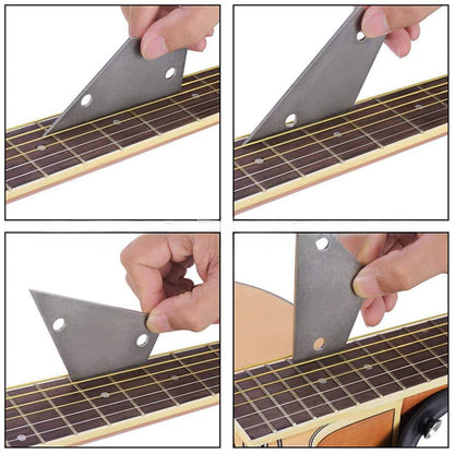 Guitar Repair Measurement Tool Set 3-in-1 Neck Notch Ruler