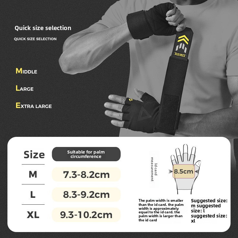 Gym Gloves, Half-Finger