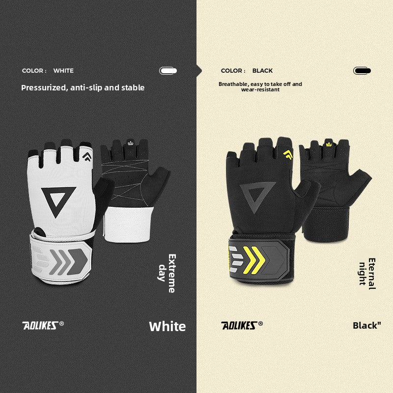Gym Gloves, Half-Finger