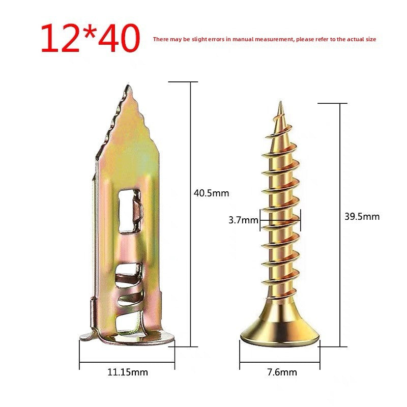 Gypsum board expansion nails