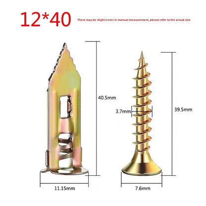 Gypsum board expansion nails