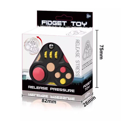 Gyro Fidget Pad Stress Relief Finger Game