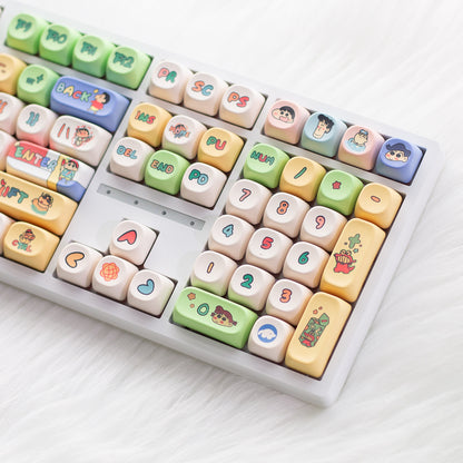 H108 Mechanical Keyboard Wired Wireless Bluetooth Full-Key Anti-Ghosting for Girls Office Gaming Cute Rgb Lighting Silent