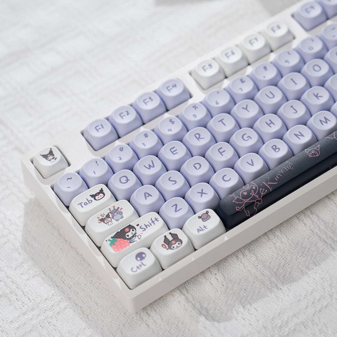 H108 Mechanical Keyboard Wired Wireless Bluetooth Full-Key Anti-Ghosting for Girls Office Gaming Cute Rgb Lighting Silent