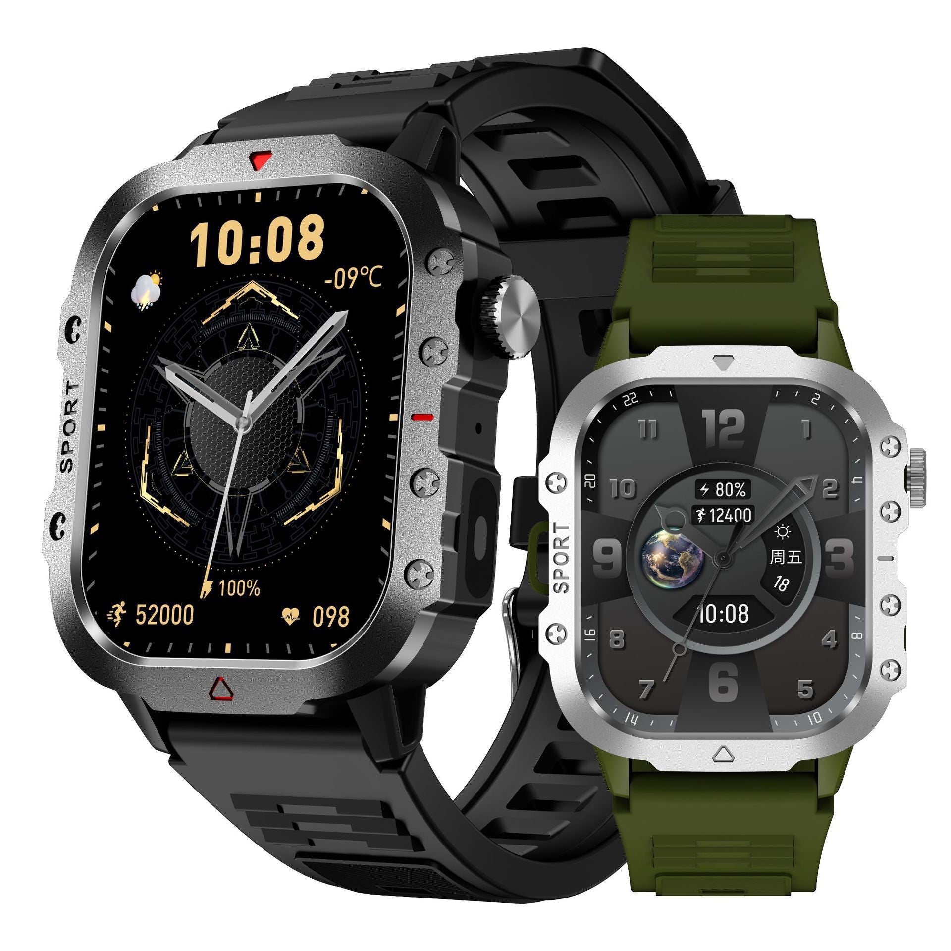H11 Bluetooth Calling Smart Watch with Health Monitoring