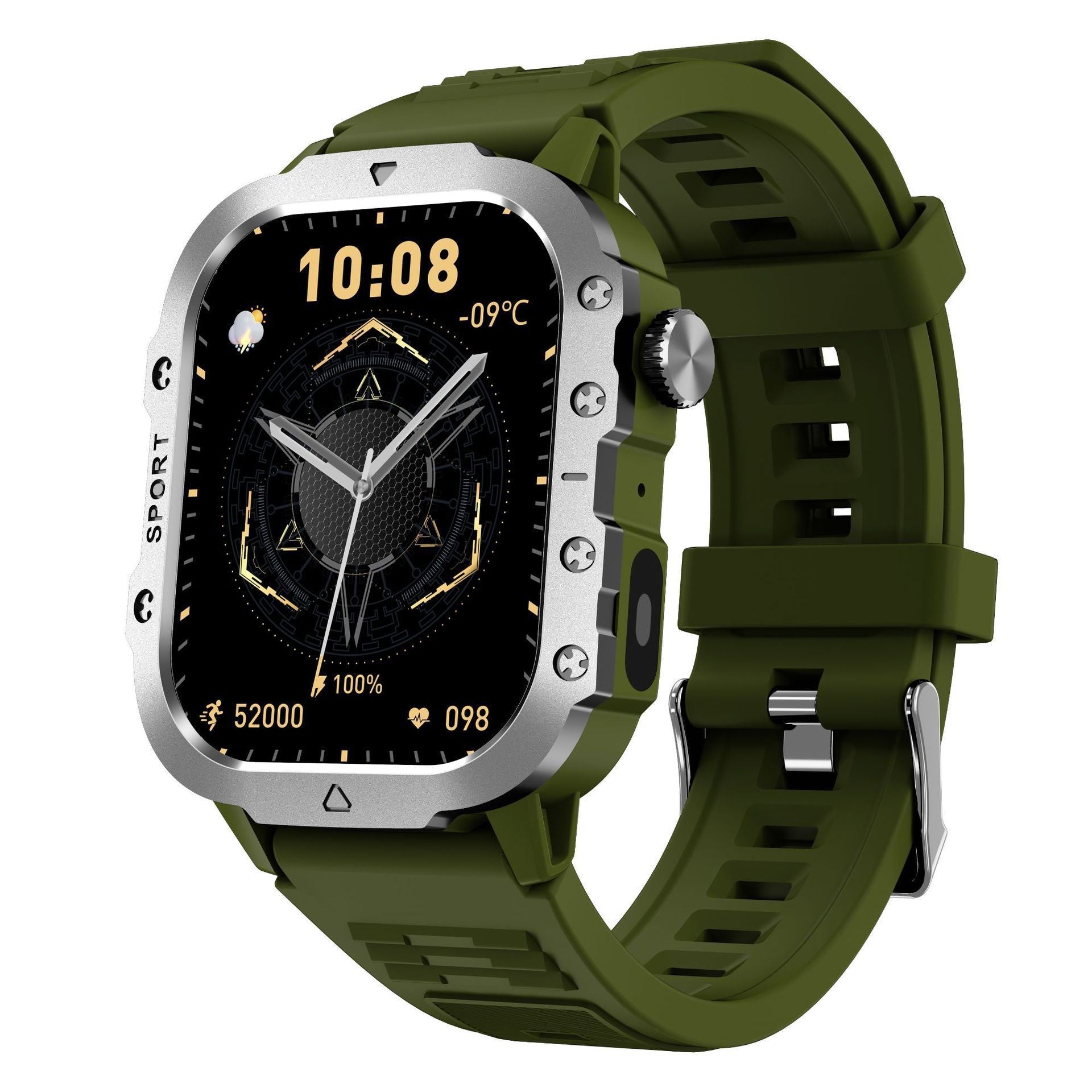 H11 Bluetooth Calling Smart Watch with Health Monitoring