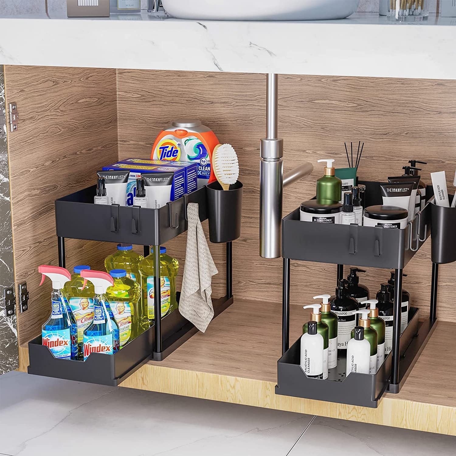 H-Type Pull-Out Storage Rack