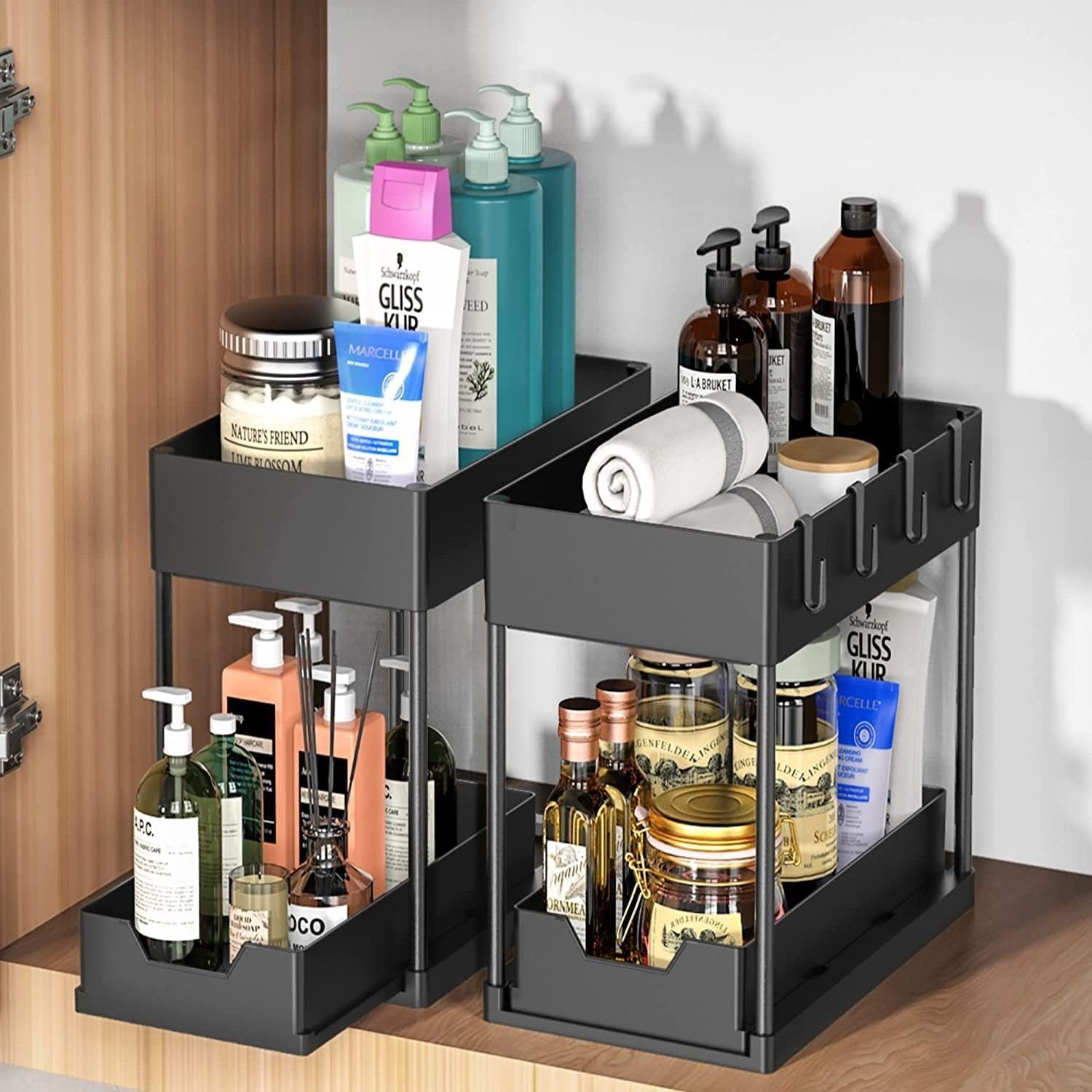 H-Type Pull-Out Storage Rack