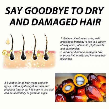 Hair care essential oil for preventing hair loss and strengthening hair.