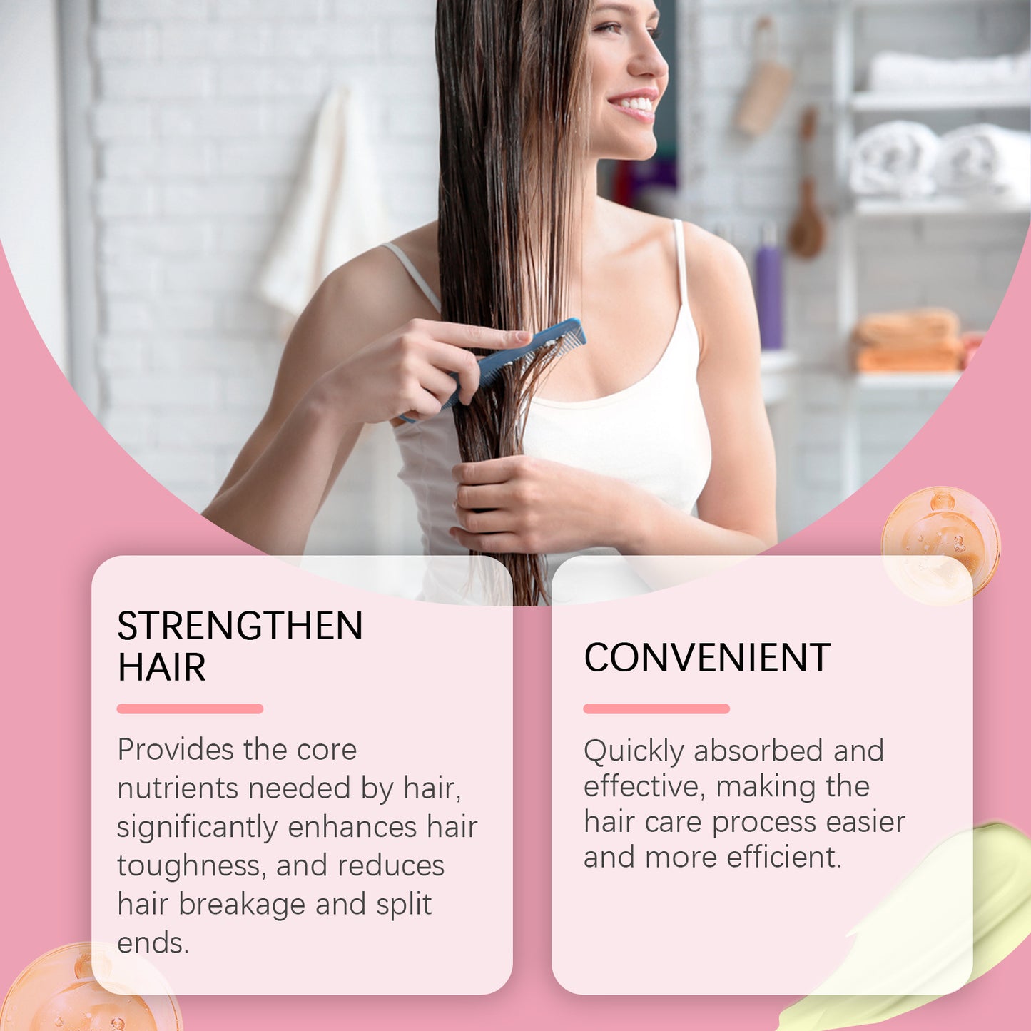 Hair Care Mask for Nourishment and Shine