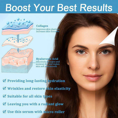 Hair care roller serum