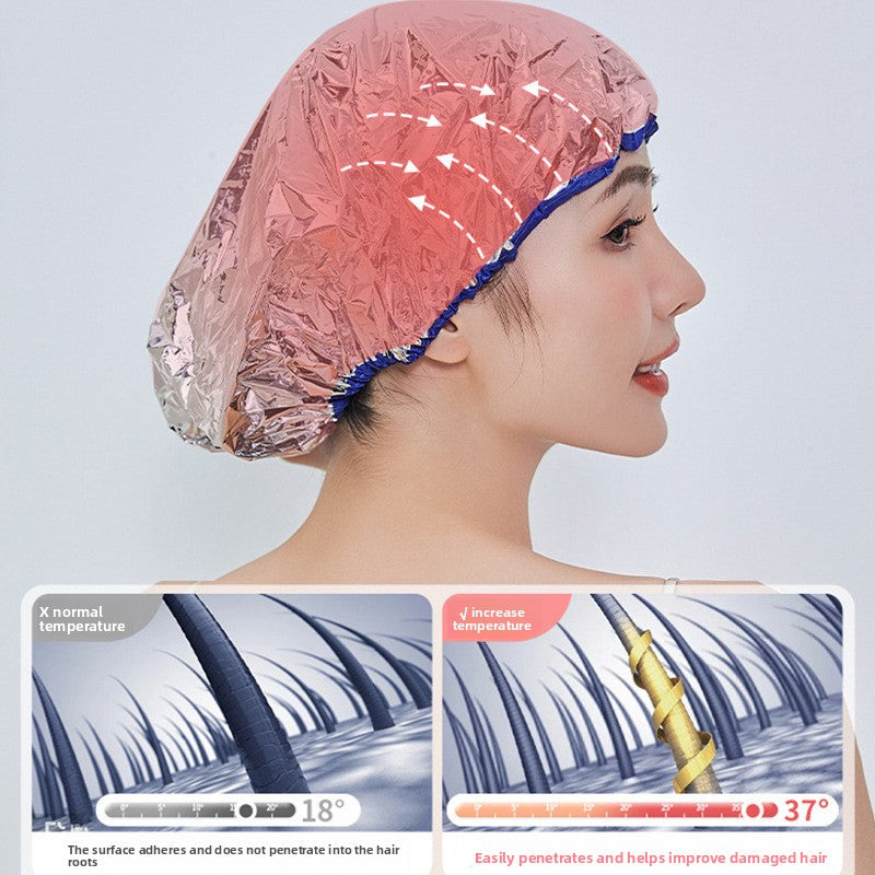 Hair care tools with tin foil and aluminum foil hair caps