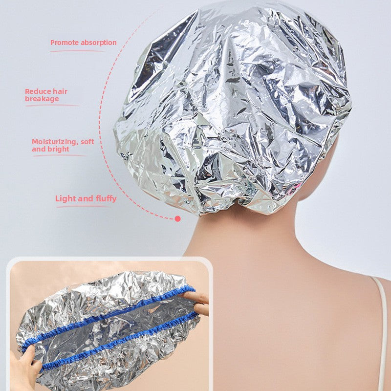 Hair care tools with tin foil and aluminum foil hair caps