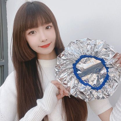 Hair care tools with tin foil and aluminum foil hair caps