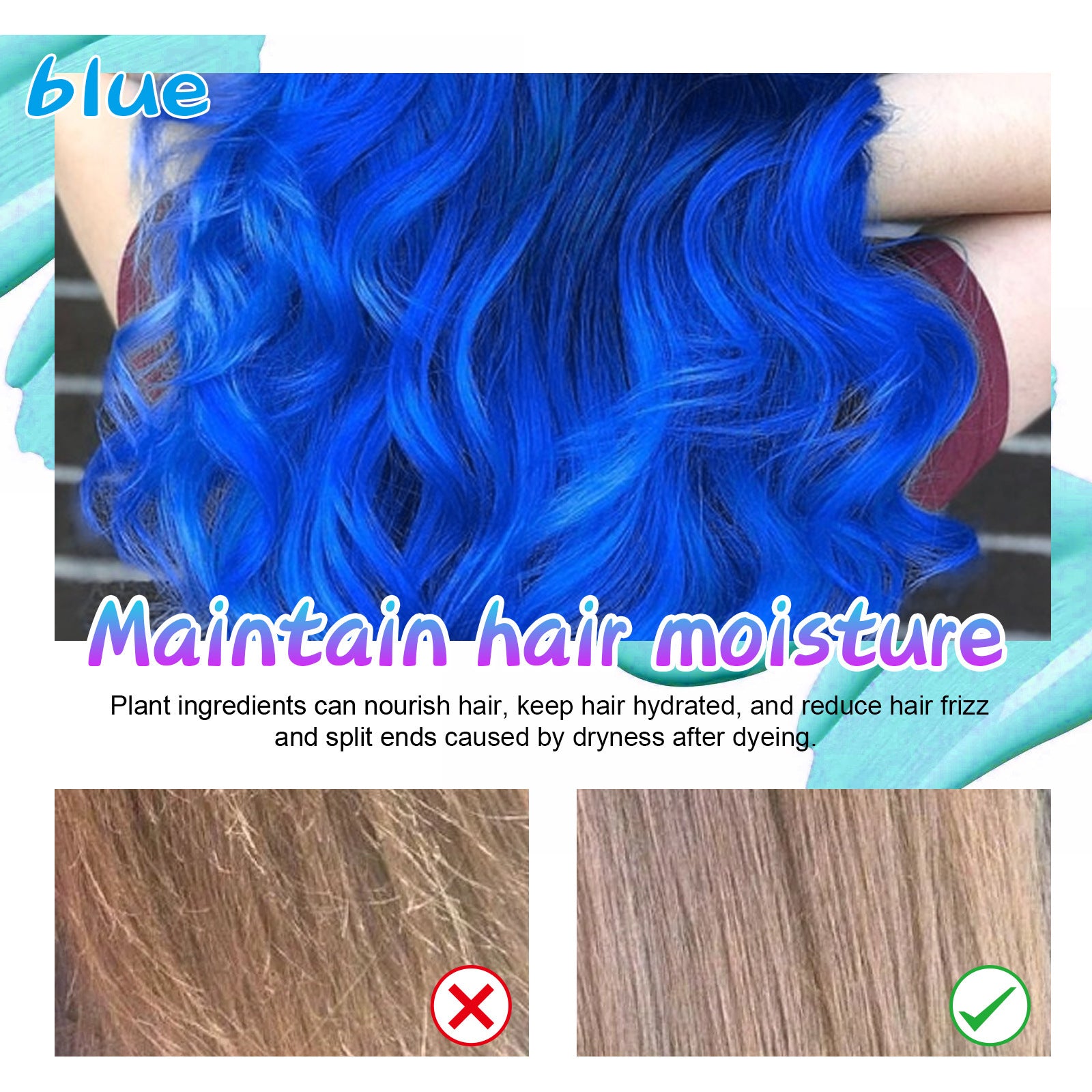 Hair coloring cream