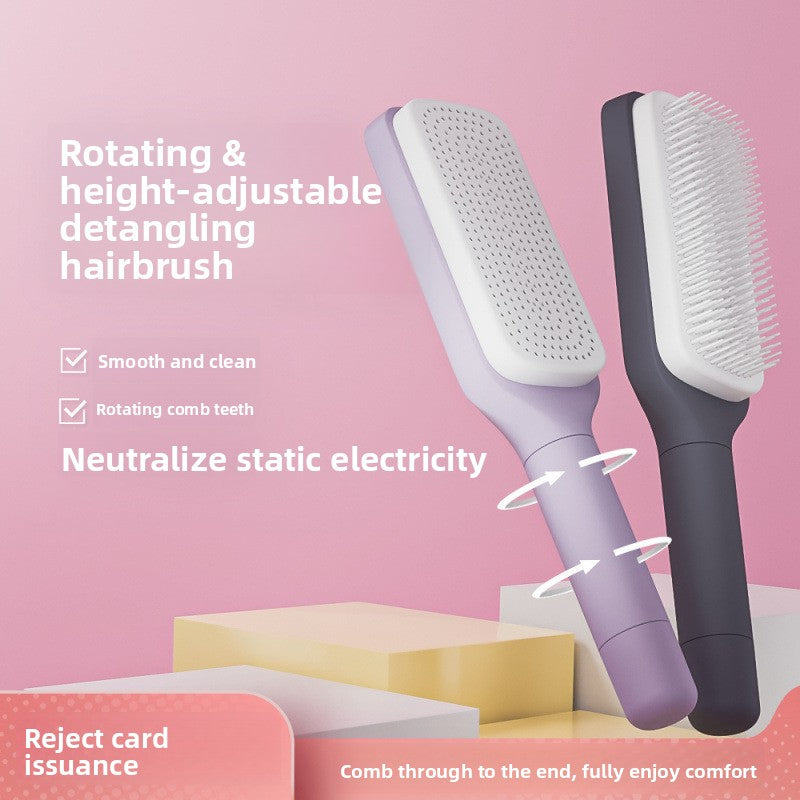 Hair comb massager