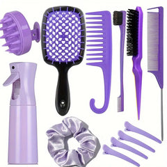 Pink Mesh Comb