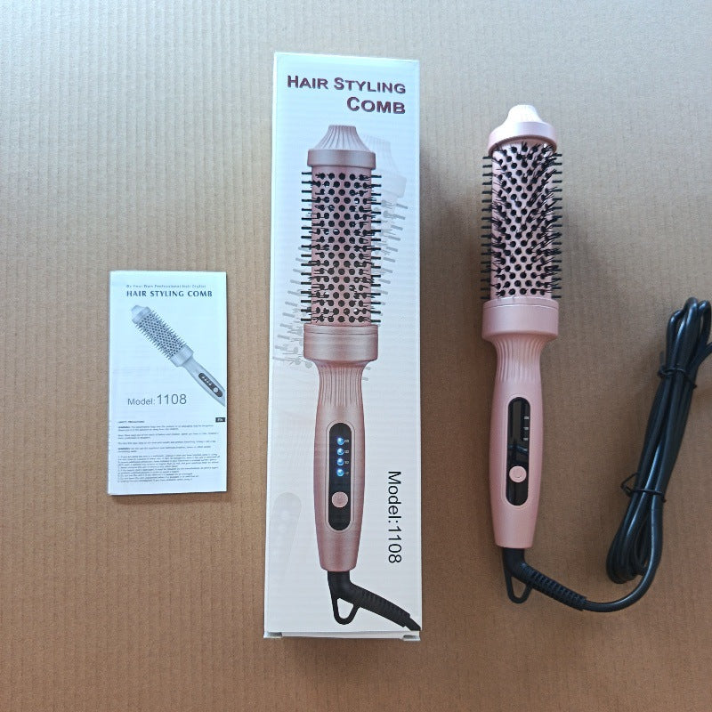 Hair curler volumizing comb