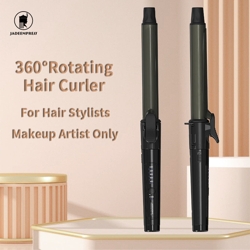 Hair curling rod hair