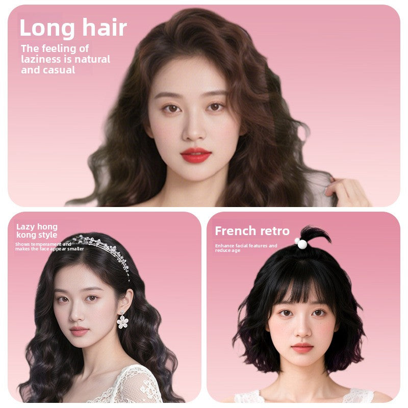Hair curling tongs