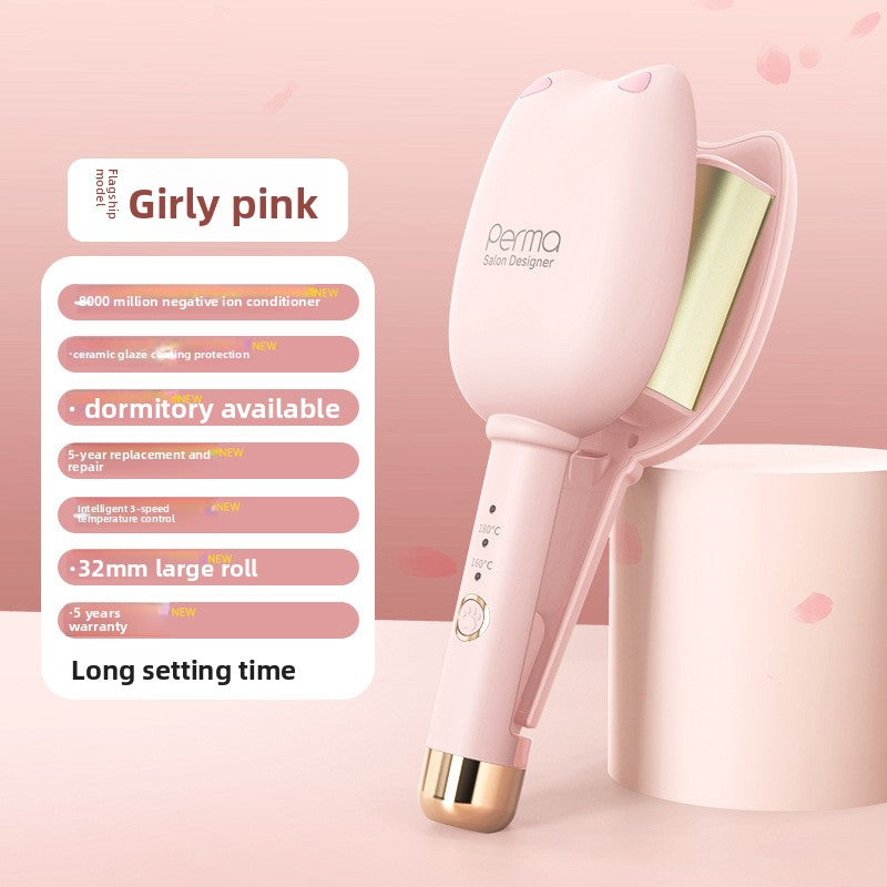 Hair curling tongs