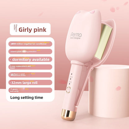 Hair curling tongs