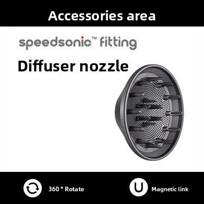 Hair dryer accessories - Diffusing nozzle