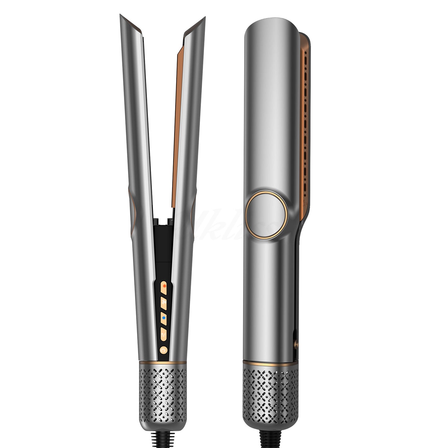 Hair dryer for straightening hair
