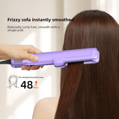Hair dryer for straightening hair