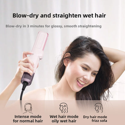 Hair dryer for straightening hair