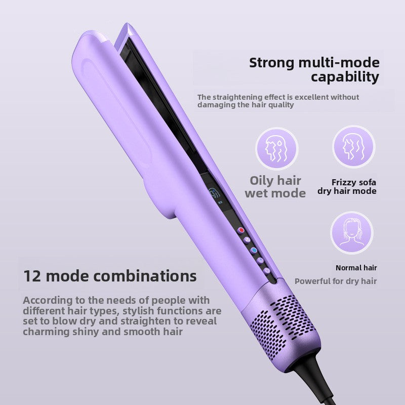 Hair dryer for straightening hair