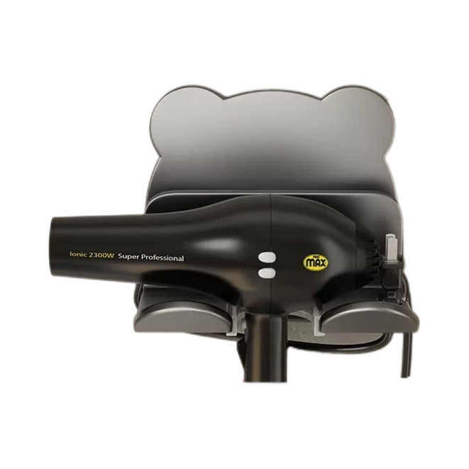 Hair dryer rack