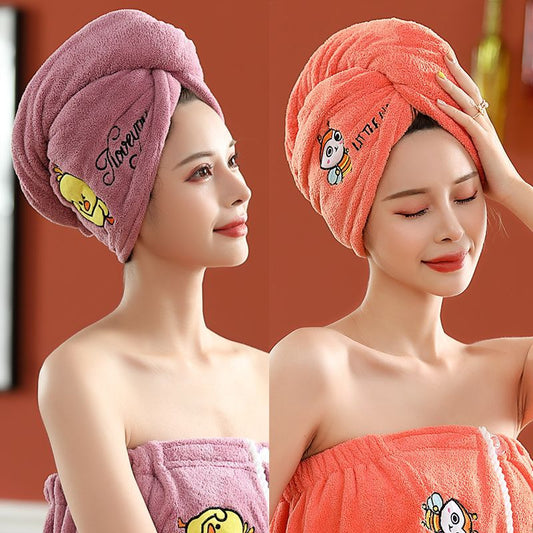 hair-drying cap