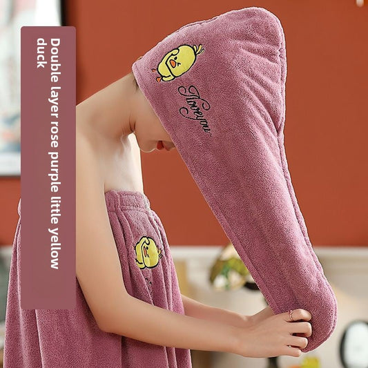 hair-drying cap