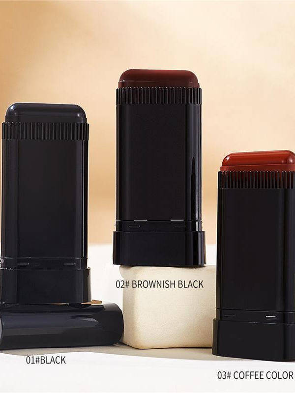 Hair dye black stick Disposable non fading hair dye black