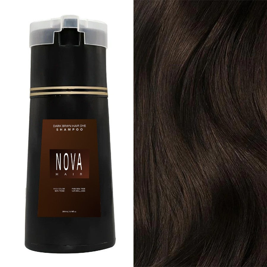 Hair dye shampoo