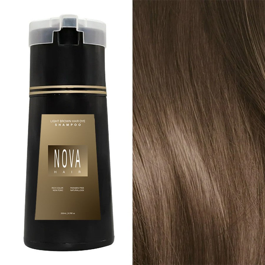 Hair dye shampoo