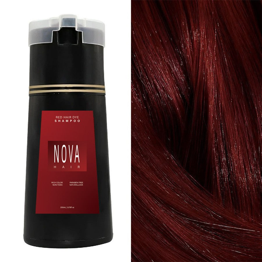 Hair dye shampoo