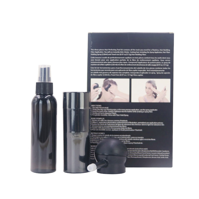 Hair Fiber Thickening Powder Kit 3-Piece Set