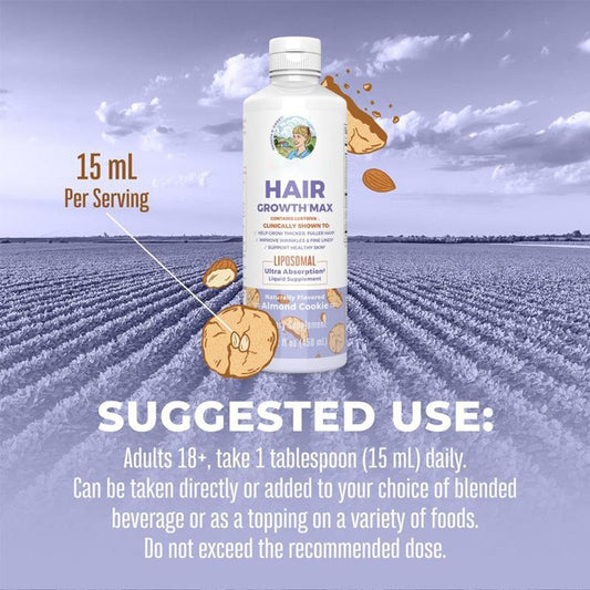 Hair growth agent vitamin