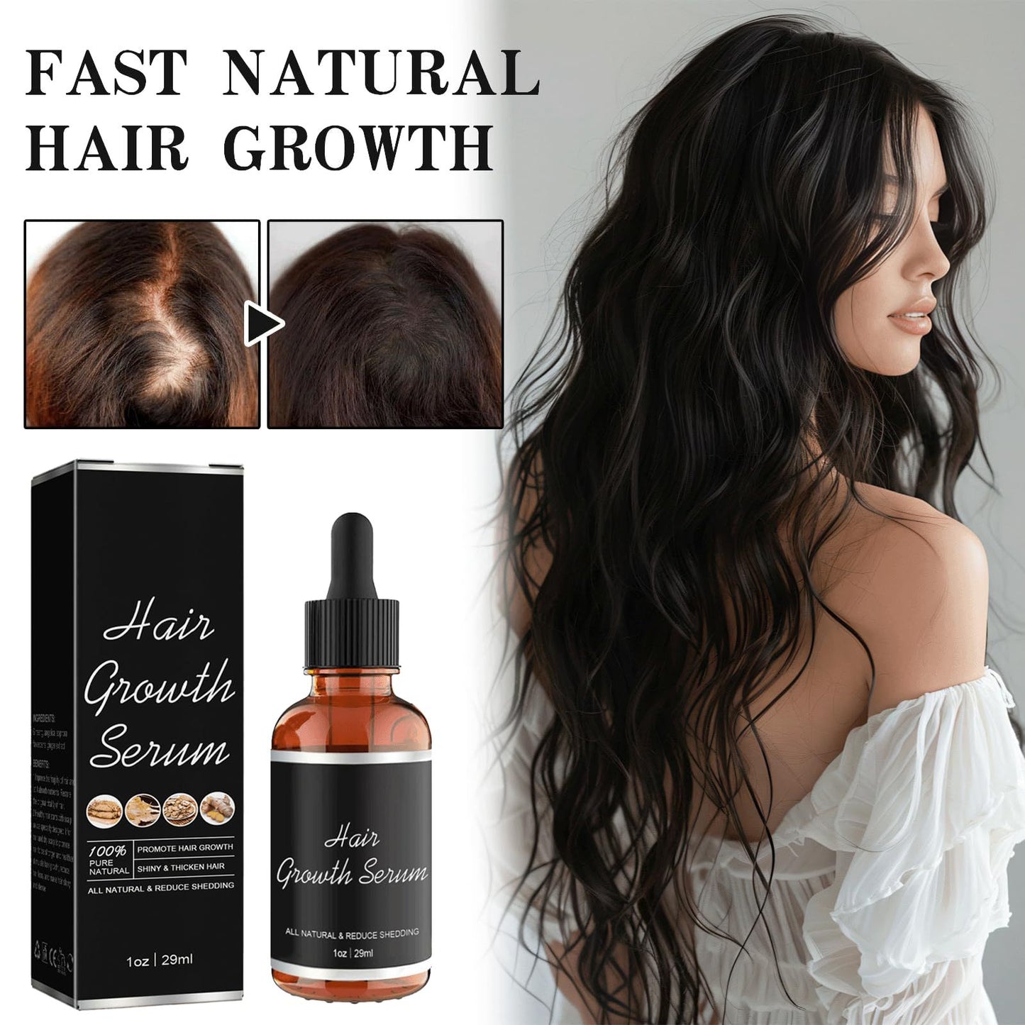 Hair growth serum