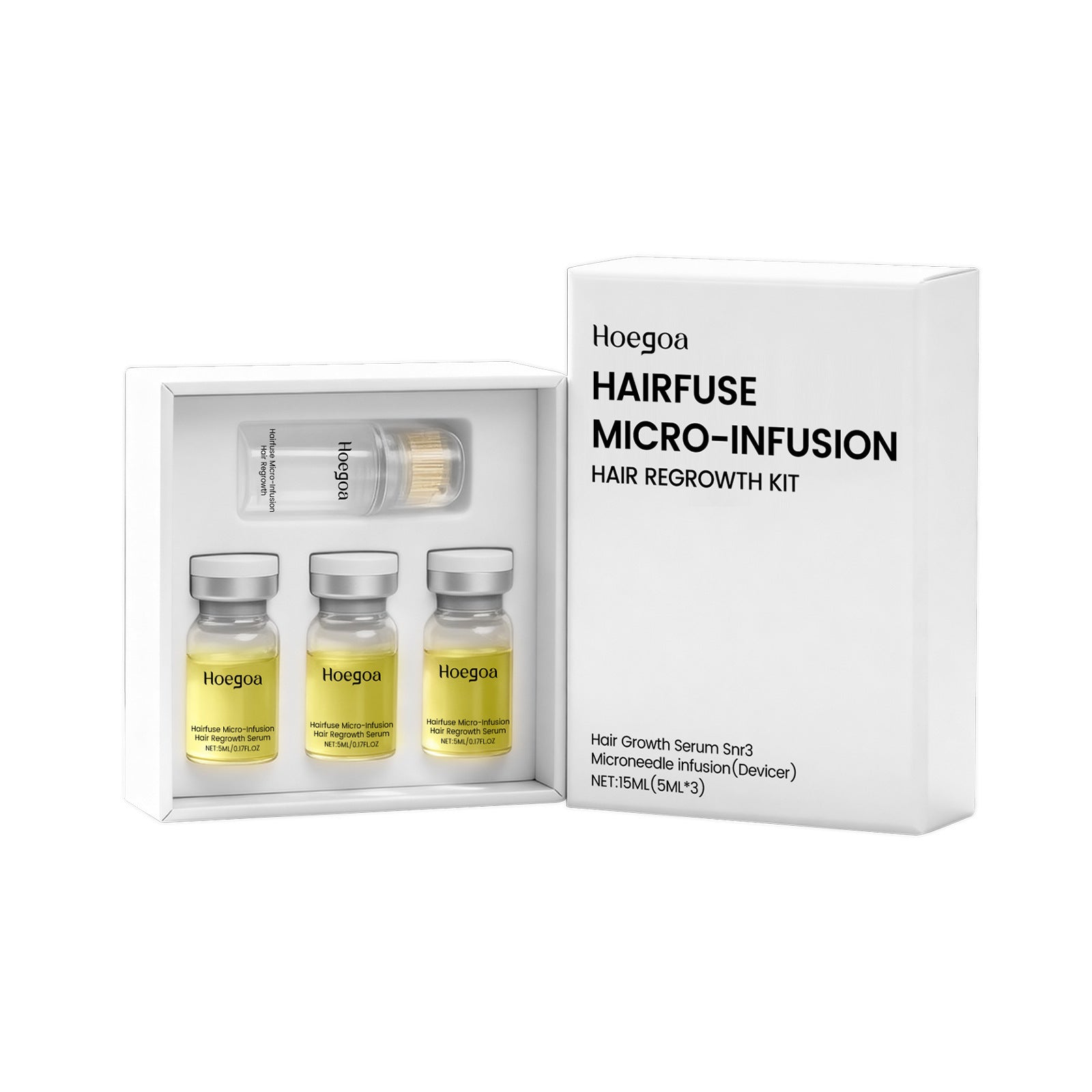 Hair Growth Serum with Roller Applicator