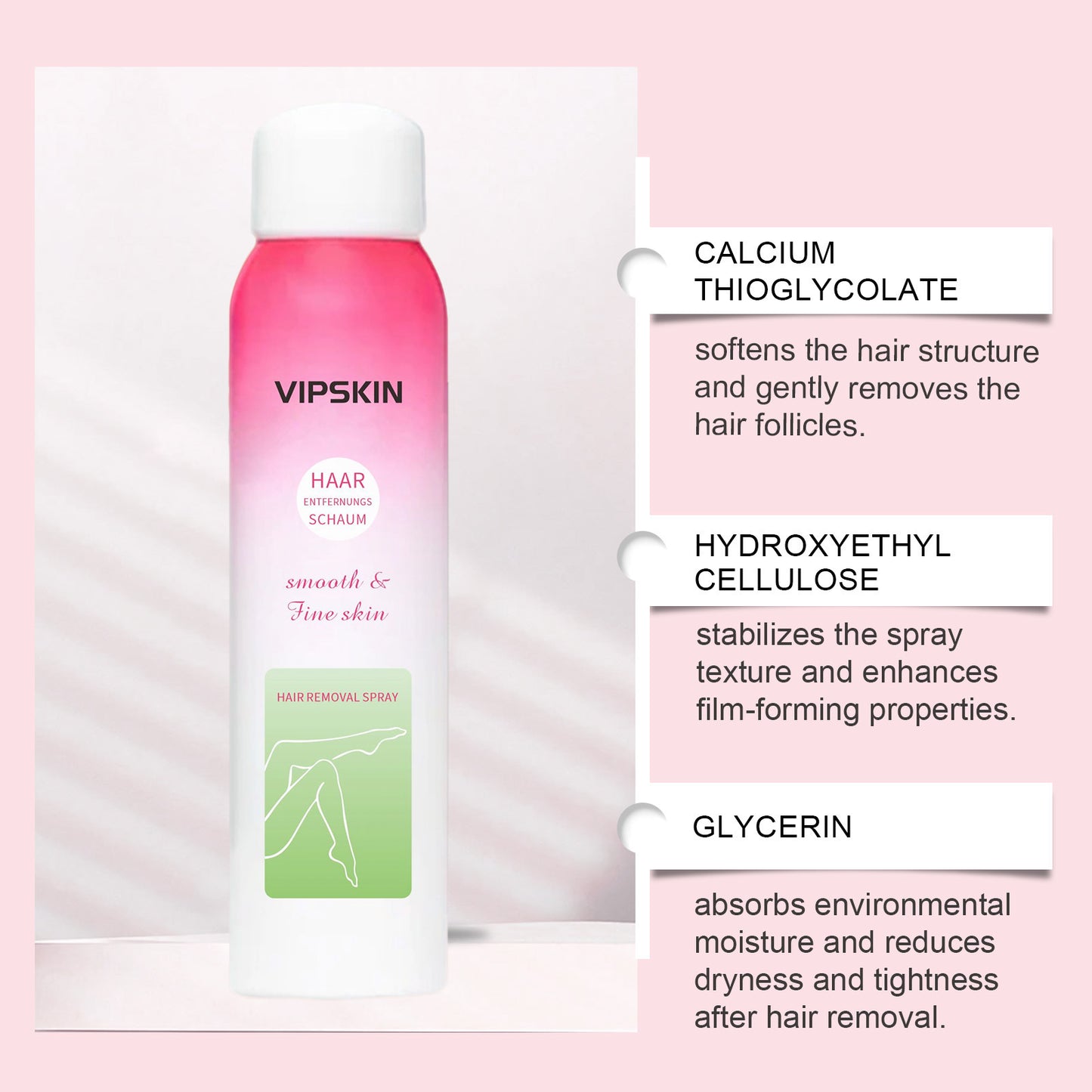 Hair Removal Body Spray