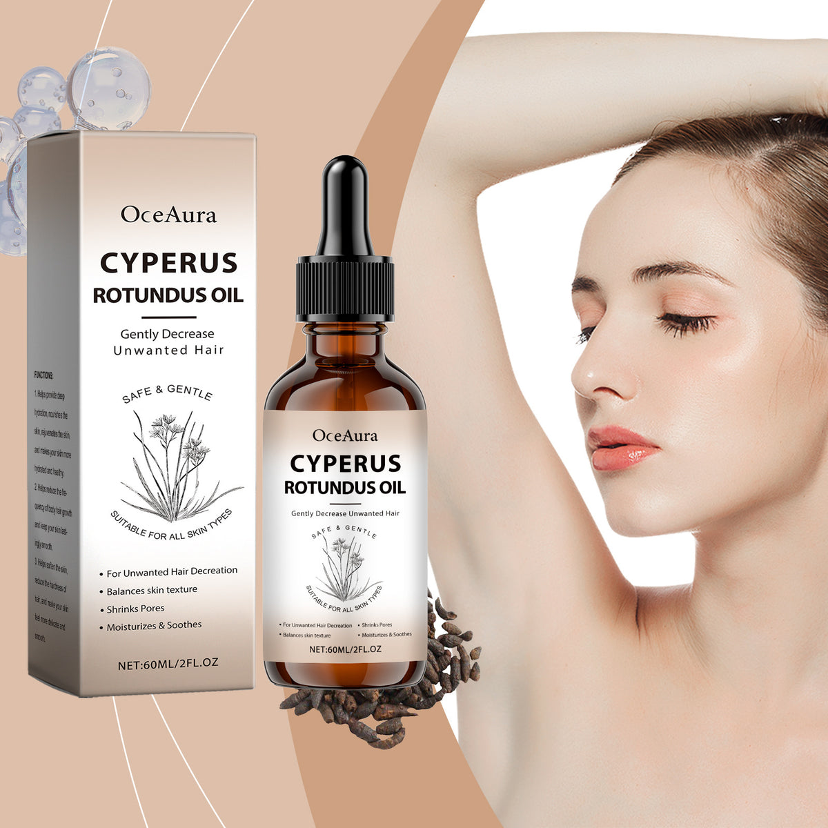 Hair Removal Care Oil